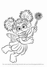 Abby Sesame Street Cadabby Draw Drawing Pages Characters Coloring Printable Step Cartoon Lessons Drawings Colouring Learn Tutorials Popular Easy Tutorial sketch template
