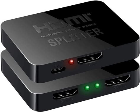 newbep hdmi splitter     input  output hdmi amplifier switcher box hub support kxk