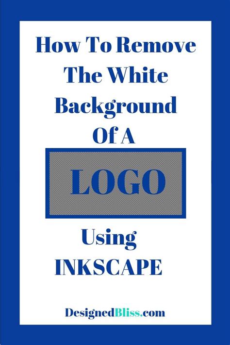 remove  white background   image  logo  inkscape    logo white