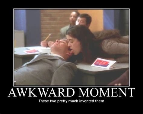 i love how they are at a sexual harassment in the workplace seminar and she licks his ear haha