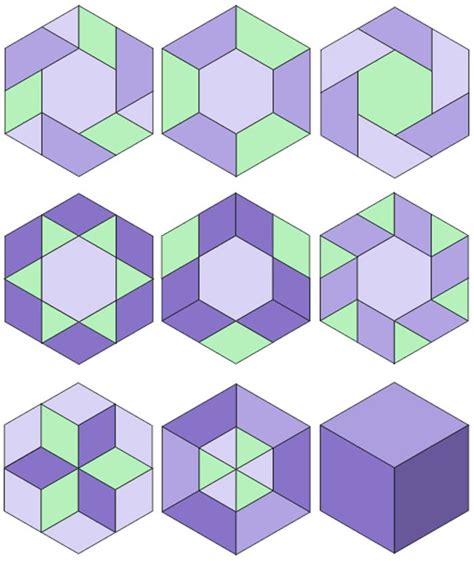 pin  hexagons