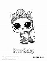 Lol Coloring Surprise Pages Baby Pets Dolls Doll Purrr Lotta Series Print Kids Color Printable Family Girls Pet Animal Choose sketch template