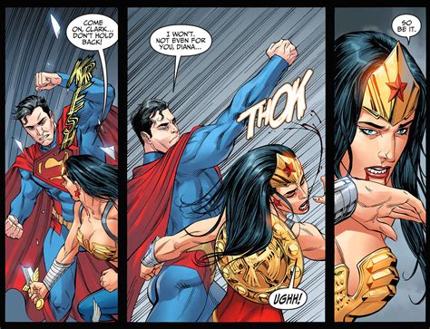 Superman Vs Wonder Woman Injustice Gods Among Us
