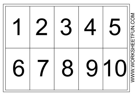number chart tabla de numeros material didactico  matematicas
