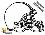 Coloring Browns Football Pages Cleveland Helmets Helmet Nfl Clipart Printable Logo Cliparts Giants Kids York Player Pro Book Clip College sketch template