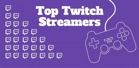 The Top Twitch Streamers Infographic