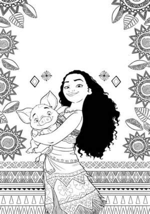 disney moana coloring pages coloring pages