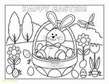 Easter Coloring Pages Themed Getdrawings sketch template