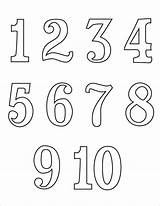 Numbers Bubble Coloringpages sketch template