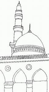 Eid Islamic Isra Miraj Ramadan Adha Mikraj Kaaba Crtezi Malen Israk Coloriages Mawlid Dzamija Dzamije Bojanke Mubarak Mewarna Apprendre Arabisch sketch template