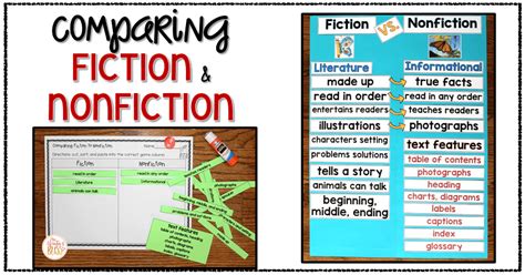 fiction  nonfiction teaching ideas  winters bliss