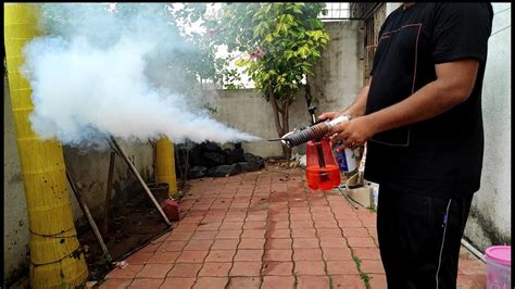 diy fogging machine  mosquito  sanitization youtube