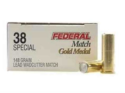 federal  special  special  grain lead wadcutter match