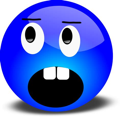 offended smiley face clipart illustration