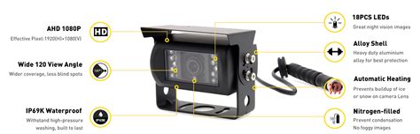 backup camera system   ahd cameras kocchis technology hong kong limited