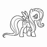 Pony Little Coloring Pages Fluttershy Unicorn Color Will Friendship Big Rarity Toddler Top Babs Macintosh Seed sketch template