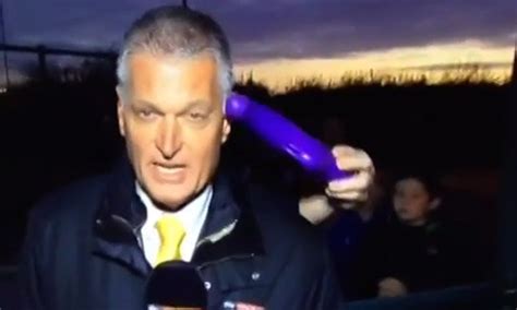 Sky News Reporter Gets Slapped With Sex Toy 2014 20