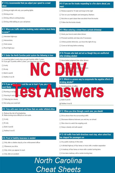 pin  dmv questions answers