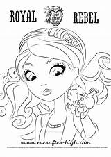 Ever Coloring High After Pages Maddie Hatter Madeline Liv Fairest Getting Print Pet Everafter Cerise Hood Color Getcolorings Printable Apple sketch template