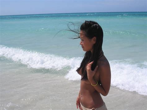 trulyasians filipina topless at beach resort 021