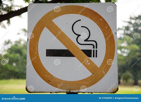 smoking sign stock image image  disposal concept