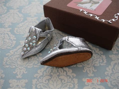 Lovely Handmade Leather Doll Shoes By Doll Shoe Artist