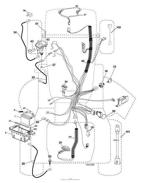 husqvarna mower schematics