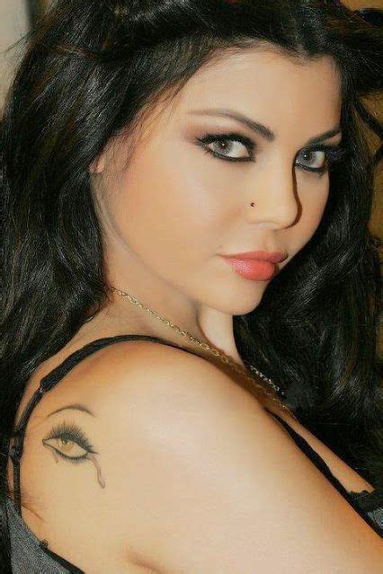 Haifa Wehbe Tattoos Haifa Wehbe Infinity Tattoo