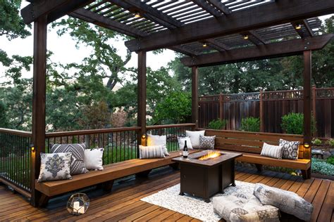 deck  patio combination creates ideal backyard sanctuary