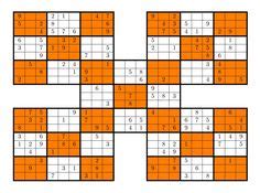 sudoku high fives printable sudoku sudoku puzzles puzzles  kids
