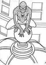 Spiderman Coloring Pages Print Kids Spider Man Printable Book Colorear Coloriage Kleurplaten Para sketch template