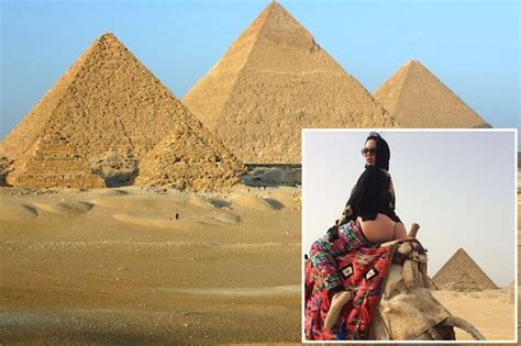 Porn Actress Carmen De Luz Post Picture Of Her Bare Bottom On Camel In