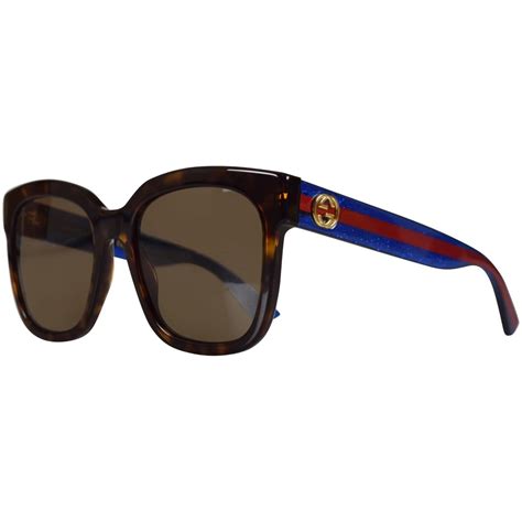 gucci sunglasses gucci brown blue sunglasses accessories from
