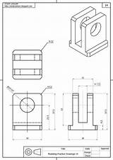 Zeichnung Zeichnen Technisches Vistas Autocad Tecnico Metall Produktdesign Isometrico Isometricas Isometric Auswählen sketch template