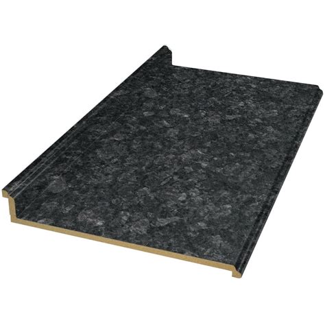 Shop Vt Dimensions Formica 10 Ft Midnight Stone Etchings Straight