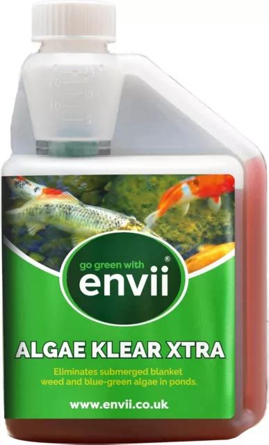 envii algae klear xtra blanket weed control treatment  pond algae remover  picclick uk