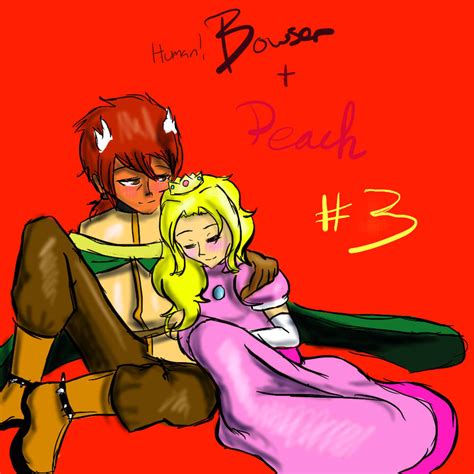 Pairing 3 Human Bowser Peach By Override7400 On Deviantart