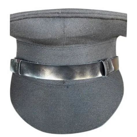 grey poly cotton security guard caps  rs piece   delhi id