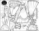 Paper Doll Marisole Princess Dolls Monday Printable Print Coloring Drawing Click Pages Paperthinpersonas Color Pdf Vibrant Disney Rest Girl Series sketch template