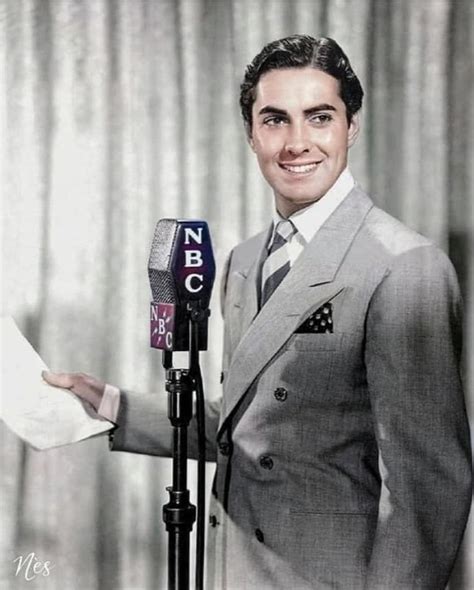 tyrone power tyrone hollywood fashion double breasted suit