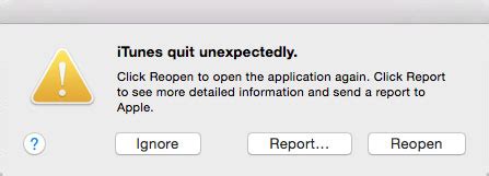 fix mac os  applications quits unexpectedly