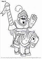 Clash Royale Prince Draw Coloring Pages Drawing Drawings Step Boys Old Knight Year Boy Printable Tutorials Drawingtutorials101 Seven Color Getcolorings sketch template