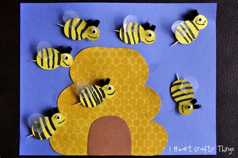 busy bees craft shes crafty