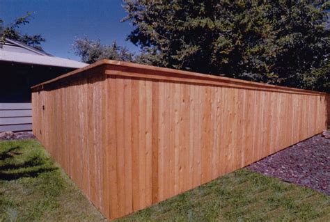 cedar privacy fence residential industrial fencing company