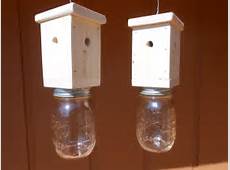 Carpenter Bee Traps Wood Boring Bee Traps by RecycleWoodCrafts