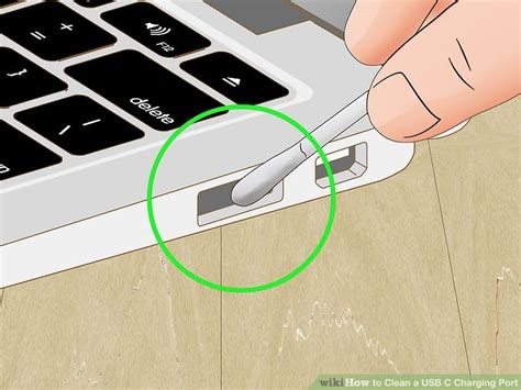 easy ways  clean  usb  charging port  steps  pictures