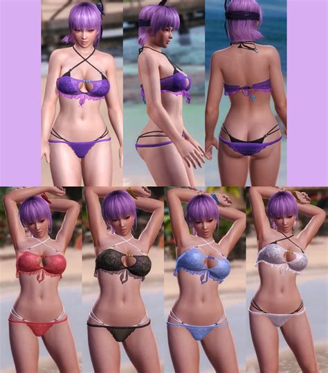 [doa5lr] mixed mods clothes from casual to sexy new