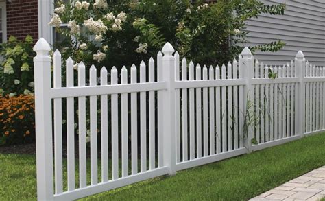 Classic Vinyl Picket Fence Superior Plastic Products