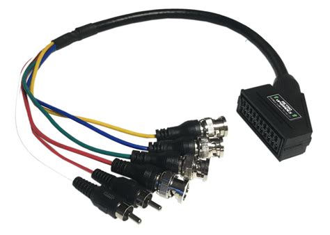 female scart  bnc adapter cable retro upgrades