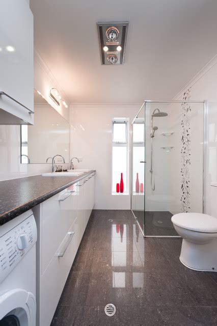multifunctional bathroom designs  laundry space